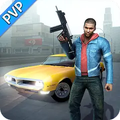 Grand Crime Gangster MOD APK Logo